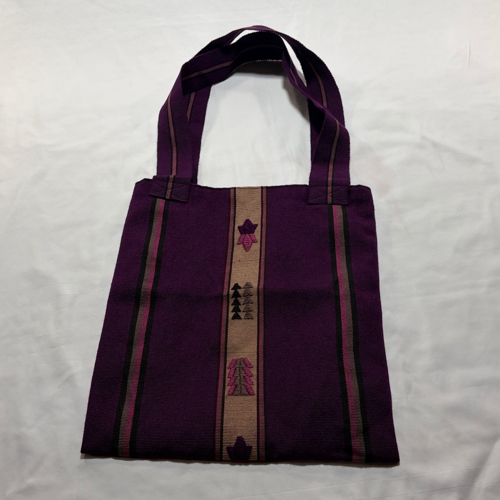 Guatemalan Woven tote bag from with cotton lining NWOT - Picture 2 of 6
